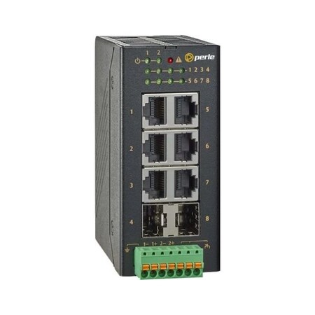 Perle Systems 8-Port Industrial Gigabit Ethernet Switches 07017390